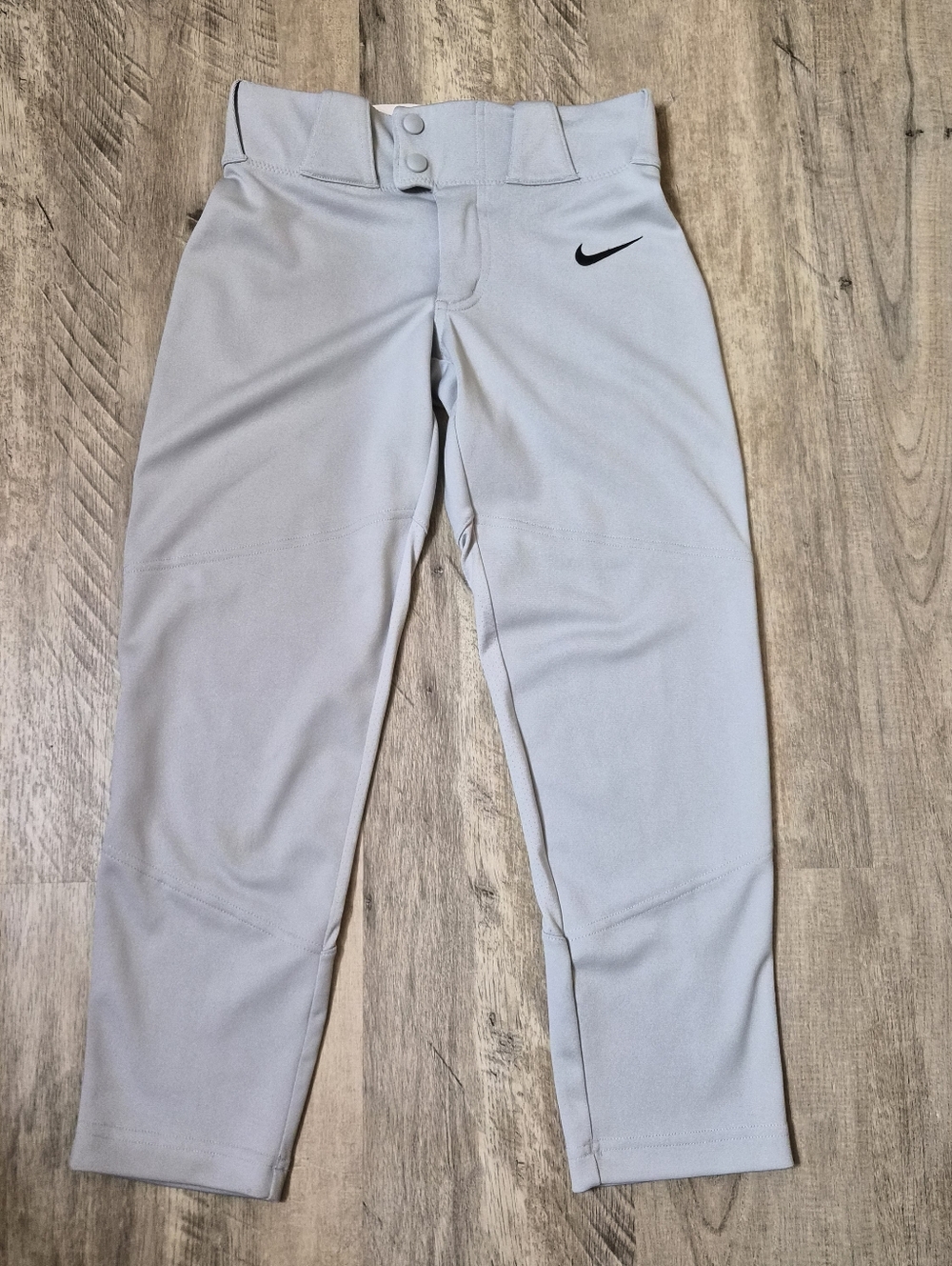 Nike Team Engineered Baseball Pants Gray Size Small S